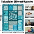 thumbnail image 5 of Sister Blanket 50”x60”, to My Sister Blanket from Sister Brother, Sister Birthday Gift Ideas, Sister Gifts, Sisters Gifts from Sister, 5 of 5