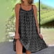 thumbnail image 1 of ICHUANYI Clearance Women's Casual Sleeveless Sling Relaxed Casual Short Dress(Black, XXL) ICHUANYI WER2023080901798, 1 of 6