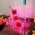 thumbnail image 4 of Estante de exhibición para tartas  Soporte de 4 niveles para cupcakes  Soporte de acrílico multifuncional y duradero  Accesorios de montaje incluidos  Ideal para postres, cosméticos, cristalería, 4 of 6