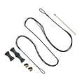 thumbnail image 1 of Uxcell 49.21" Archery Bow String Replacement 12 Strands for Recurve Longbow Black, 1 of 6