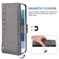thumbnail image 3 of Compatible avec Google Pixel 1 Étui Portefeuille en Cuir à Rabat Porte-Cartes Support Accessoires pour Cellulaire Porte-Monnaie Fente pour Pièce d'Identité de Crédit Étuis de Téléphone pour Pixel1 Femmes Hommes Gris, 3 of 5