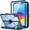 Navy Blue, variant on MoKo Case for iPad 11-inch (A16) 11th Generation Case 2025/ iPad 10th Generation Case with Pencil Holder 2022 10.9", Built-in Screen Protector Clear Back, Multi Angle Viewing Stand, Watermelon Red