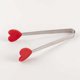 thumbnail image 2 of Moyic Pinzas para cubitos de hielo, abrazadera para barra de refrigeración de granos, Mini pinza de acero inoxidable para azúcar, cocina, Cocina y Comedor Rojo Corazón, 2 of 6