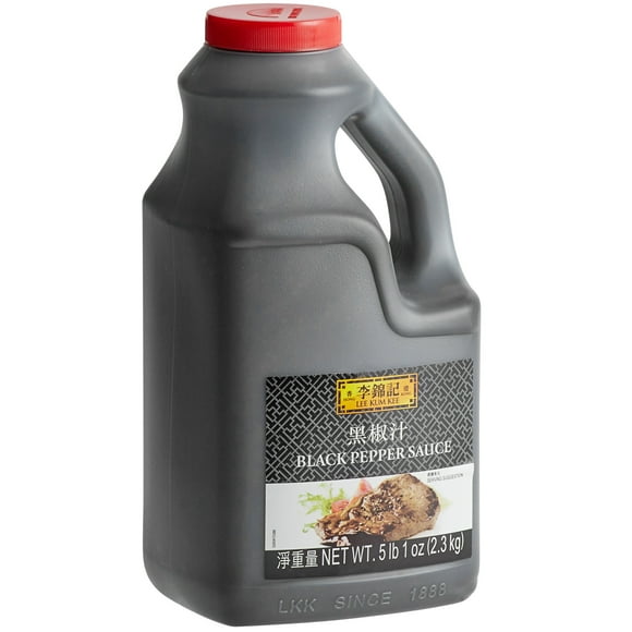 Lee Kum Kee Sauce au Poivre Noir 5 lb. 1 oz. - 6/caisse