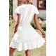thumbnail image 2 of Vestido PRETTYGARDEN 2025 Blanco Cuello en V Manga Corta XXL, 2 of 5