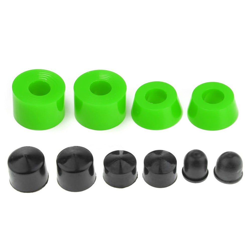 Skateboard Truck Bushing Kit Shock Absorber Soft For Outdoor Clear Red 