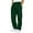 Green, variant on hotojiny Men's Fleece Cargo Sweatpants Baggy Big and Tall Mens Sweat Pants Drawstring Open Bottom Sweatpants for Men with Pockets
