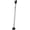 Silver, variant on Door Security Bar - Adjustable Door Security Bar for Travel, School, Dorm and Home - Door Jammer for Hinged Doors and Sliding Door Security – Black