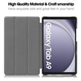 thumbnail image 2 of yeacher Samsung Galaxy Tab A9 & A9 Plus Étui de Protection à Trois Volets avec Réveil/sommeil Automatique, Fermeture Magnétique et Motifs Colorés (8,7/11 Pouces), 2 of 6