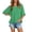 Green, variant on Half Sleeve T Shirts for Women Loose Fit Crewneck Plain Casual Blouse Basic Tee Shirt Summer Tops