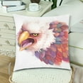 thumbnail image 3 of MKHERT Bald Eagle Bird Pillowcase Pillow Protector Cushion Cover 18x18 inch,Set of 2, 3 of 3