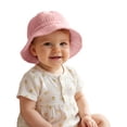 thumbnail image 6 of PureCasa Baby Sun Hat Sun Protection Hats for 0-3 Years Baby Toddler Bucket Hat with Wide Brim Beach Hats for Boys Girls, 6 of 7