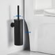 thumbnail image 5 of Escobillero Negro con Portaescobillas de Pared para Baño en Acero Inoxidable DRIVE, 5 of 5