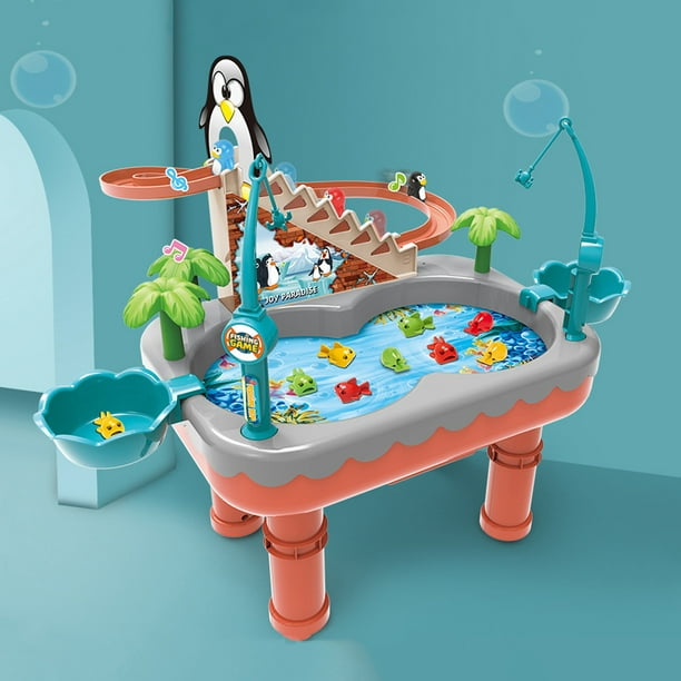 Eqwljwe Fishing Platform Magnetic Fishing Toy Pool Set Children's Baby Gifts For Boys And Girls Other