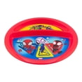 thumbnail image 2 of Plato Fun Kids Redondo con Divisiones Spidey Amazing Friends Multicolor, 2 of 4