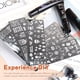 thumbnail image 5 of Juego de placas de impresión para nail art Kit de sellos para nail art Placa de estampado para uñas de Halloween Plantillas para nail art de Navidad Herramienta de estampado reutilizable, 5 of 8
