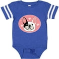 thumbnail image 3 of Inktastic French Bulldog Dog Girls Baby Bodysuit, 3 of 5