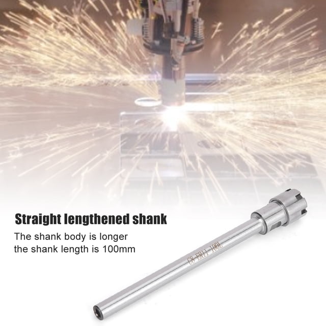 ER11M-100L Straight Shank Collet Chuck Holder Extension Rod for Milling Cutter Tool Holder High Rigidity and Strong Clamping Force 100mm Long Shank Various Models Available