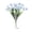 🍒 Blue_New#2507, variant on Artificial Green Plants Wedding Decor Sweet Style Spring Grass Orchid Bouquet • Lifelike Plastic Floral Stems • Home Decoration Arrangement 2 Pack