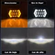 thumbnail image 2 of 5x7'' Faro Rectangular H4 Lupa Led Alto Bajo Beam Jeep/moto, 2 of 6