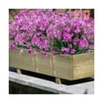 thumbnail image 2 of Arbustos verdes para exteriores para porches, jardines y jardineras: plantas colgantes de plástico duraderas, perfectas para la decoración del hogar y la boda, flores artificiales, 2 of 5