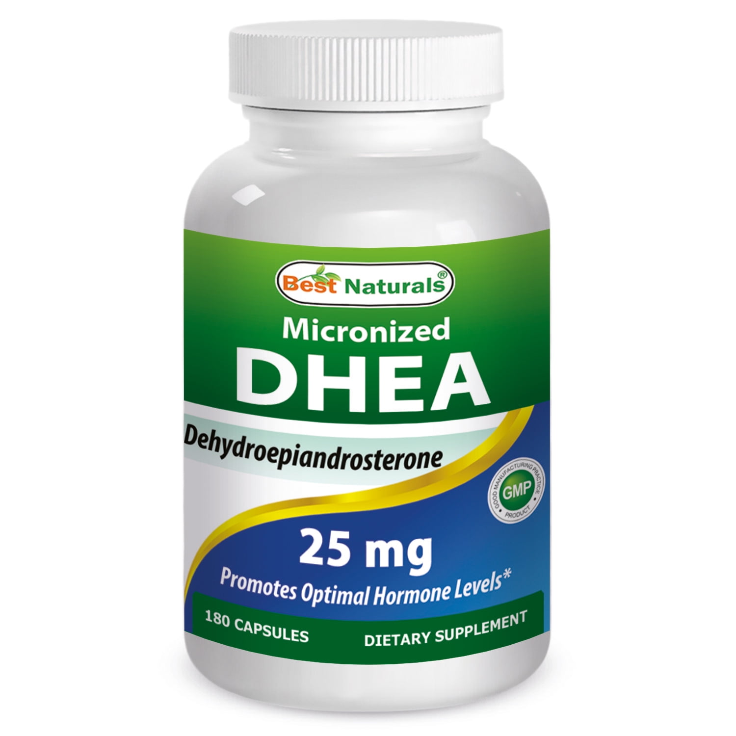 Best Naturals Micronized DHEA 25 mg 180 Capsules
