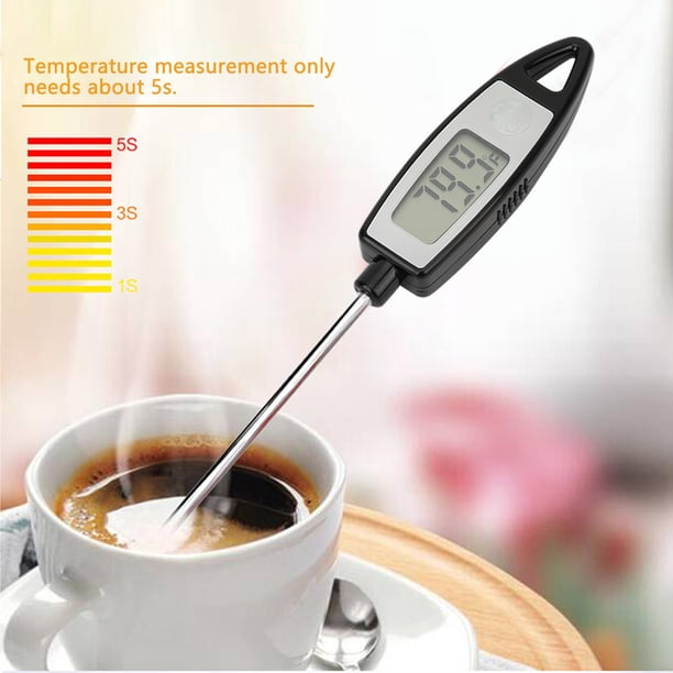 Meat , 5s Temperature Measurement Easy To Use Digital Meat 5.2 Inches ...