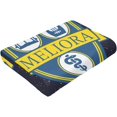 thumbnail image 6 of University of Rochester Logo Fleece Blanket, Very Soft Microfiber Flannel Blanket for Couch Warm and Cozy for All Seasons, 6 of 6