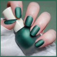 thumbnail image 4 of Esmalte de uñas KAHSOSE Velvet Emerald verde esmeralda mate de secado rápido, 4 of 7