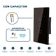 thumbnail image 1 of Interruptor Inteligente Wifi Aksi Negro 3 Apagadores 1200W, Compatible con Alexa y Google Assistant, Incluye Capacitor, Funciona con y sin Neutro, 1 of 8