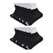 Wonder Nation Boys Ankle Socks, 20-Pack, Sizes S (6-10.5) - L (4-10)