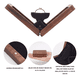 thumbnail image 3 of Caja Giratoria De Madera Nogal Para Anillos De Compromiso CAFE NEGRO, 3 of 5