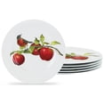 thumbnail image 1 of Reston Lloyd 72999 6pc Melamine Salad Plate Set  Harvest Apples, 1 of 1