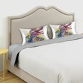 thumbnail image 5 of JSTEL T-rex Dinosaur Tyrannosaurus Dino Satin Pillowcase Queen Size Pillow Cases Envelope Closure Bed Pillow Cover, 20 x 30 inch, 5 of 9
