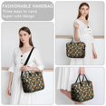 thumbnail image 6 of Pioneer Flower Floral Print Pattern Womens Lunch Box for Work,Insulated Large Lunch Bag,Leakproof Adult Lunch Bag for Work,Beach,Travel,Picnic,Camping, 6 of 6