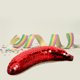 thumbnail image 4 of unbranded Disco Banana Roja Reflejada Para Con Acabado Exquisito Y Uso En Fiestas, 4 of 8