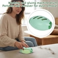 thumbnail image 5 of Reusable Lint Roller Washable Sticky Roller for Pet Hair Remover, Portable Clothes Lint Remover Dust-Cleaner Roller, Travel Size Fur-Remover for Couch Furniture Car Seat Home Cleaning, 1Pcs Green, 5 of 6