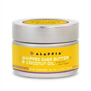 Alaffia Whipped Shea Butter and Coconut Oil, Wild Lavender, 1.5 oz