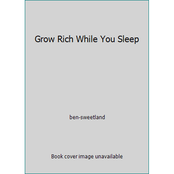 Pre-Owned Grow Rich While You Sleep (Paperback) 0722513097 9780722513095