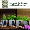thumbnail image 3 of Fertilizer for Herbs Happy Herb Organic Fertilizer – Premium Plant Food for Basil, Mint, Cilantro, Rosemary, Thyme – Balanced Macro & Micro Nutrients for Thriving Home Gardens – 12 oz (0.34 kg), 3 of 6