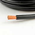 thumbnail image 2 of 4 Gauge 25 Feet High Performance Flexi Amp Power/Ground Cable 4 AWG Wire Black, 2 of 3