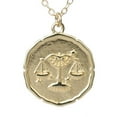 thumbnail image 3 of Libra Zodiac Necklace, 3 of 4
