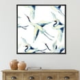 thumbnail image 2 of Designart 'Asian Crane Bird Impression I' Traditional Framed Canvas Wall Art Print, 2 of 5