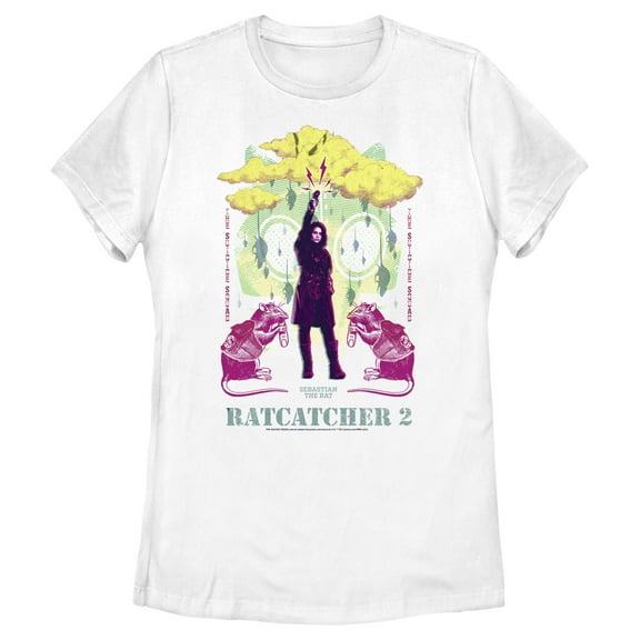 Women's The Suicide Squad Ratcatcher 2  Graphic Tee White Small