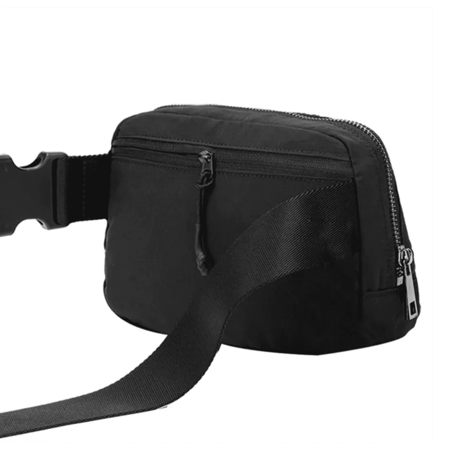 DANCOUR Black Fanny Pack Crossbody Bags for Women - Black Belt Bag for Women Crossbody - Everywhere Belt Bag for Women Fashion Waist Packs Mini Bag