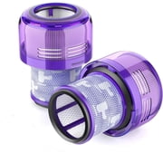 Dyson V11 Torque Drive Cordless Vacuum Cleaner Replacement Filters Parts, Compatible with Dyson V11 SV14 Animal and V15 Detect Cordless Vacuum Models Filter, Compare to Part No.970013-02 (2 Pack)