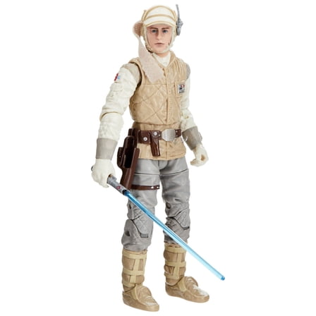 Star Wars: The Black Series Luke Skywalker Hoth Toy Action Figure Set for Boys and Girls, 3 Pieces