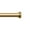 Gold, variant on EXCLUSIVE HOME Topper 1" Curtain Rod and Coordinating Finial Set, Matte Bronze, Adjustable 36"-72"