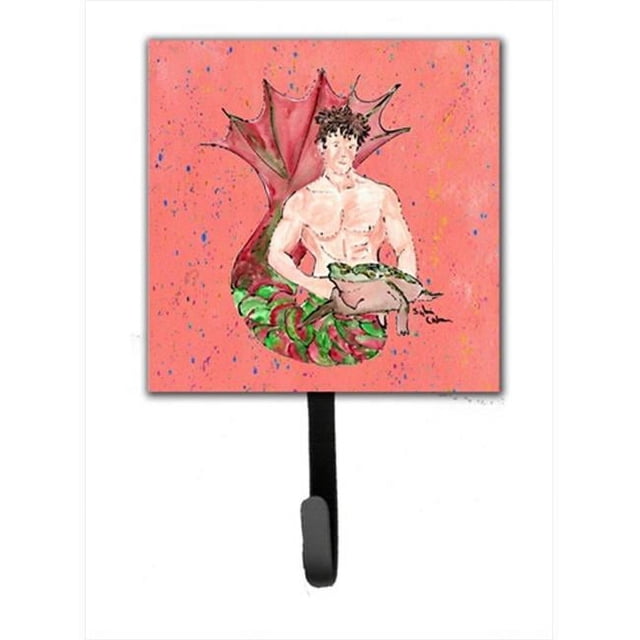 Carolines Treasures 8348SH4 Merman Leash Holder Or Key Hook