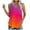 New1/Multicolor, variant on Otvok Ladies Casual and Fashionable Printed Round-Neck Camisoles Sleeveless Tops